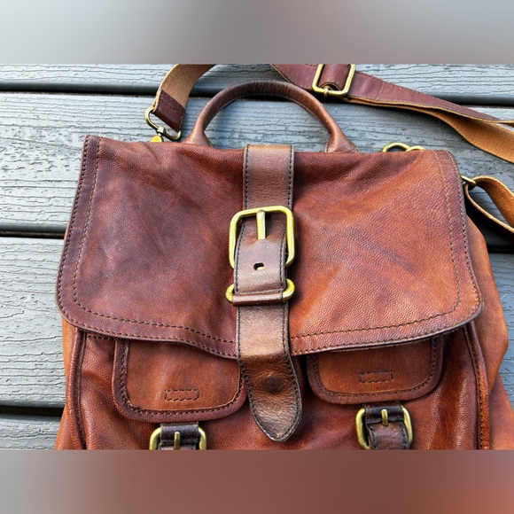 Fossil vintage style satchel - Picture 2 of 13